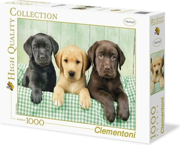 Puzzle 1000 pezzi Tre Labrador