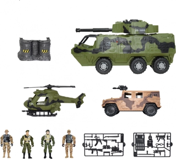 Parco veicoli completo per missioni diverse