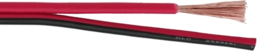 Cavo per altoparlanti in rame privo di ossigeno 2× 1,0 mm² - 100 m