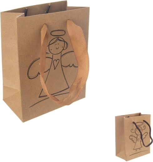 Borsa regalo in carta angelo mix 11,5 × 6,5 × 14,5 cm