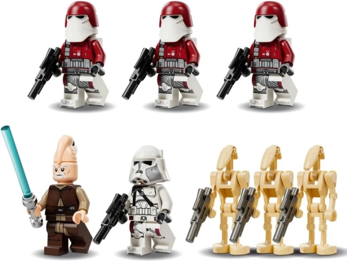 Ricca selezione di minifigure e droidi