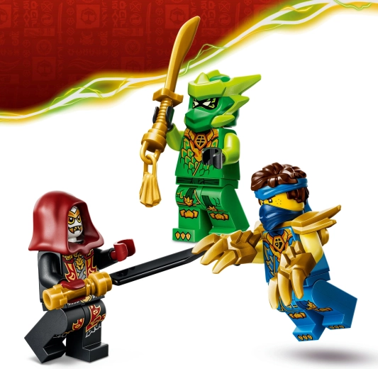 Tre minifigure NINJAGO