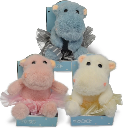 Ippopotamino di peluche – 3 colori