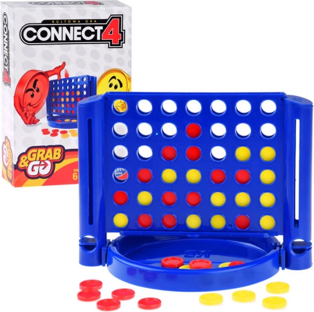 gioco da viaggio strategico connect 4 mini