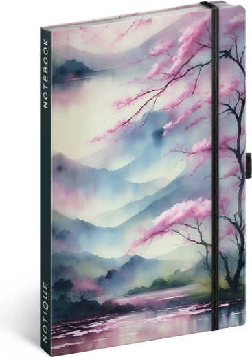 NOTIQUE taccuino a righe Sakura 13 × 21 cm