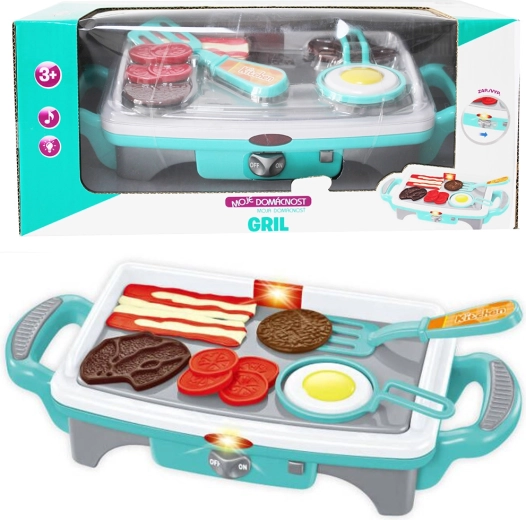 Griglia elettrica per bambini con accessori LA MIA CASA