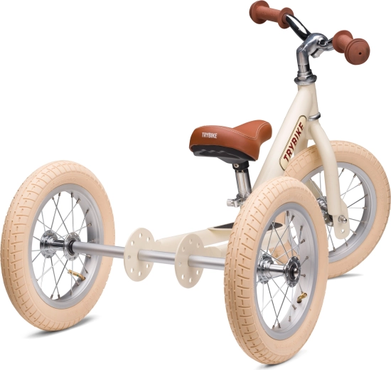 2 in 1: triciclo per iniziare, balance bike per l’equilibrio