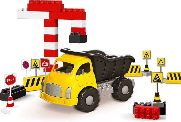 Camion con 40 blocchi