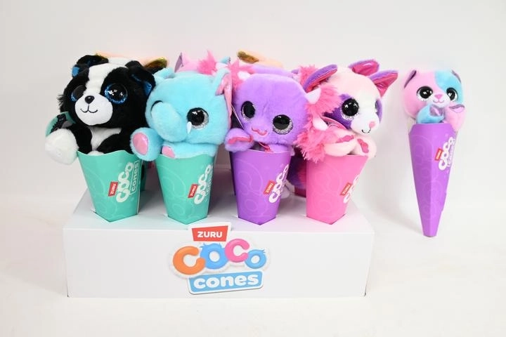 ZURU Coco Cones peluche animaletto nel cono