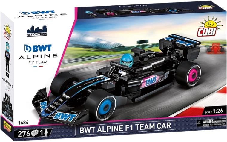 Aspetto autentico della monoposto BWT Alpine F1 Team