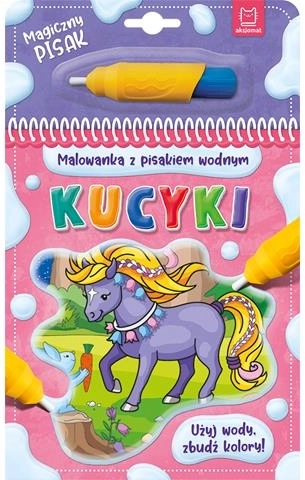 Libro da colorare ad acqua con pennarello ad acqua Pony