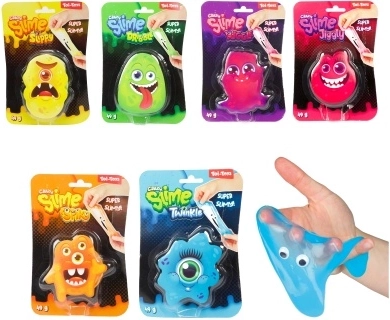 Mostriciattolo di slime con occhi 49 g - 1 pezzo