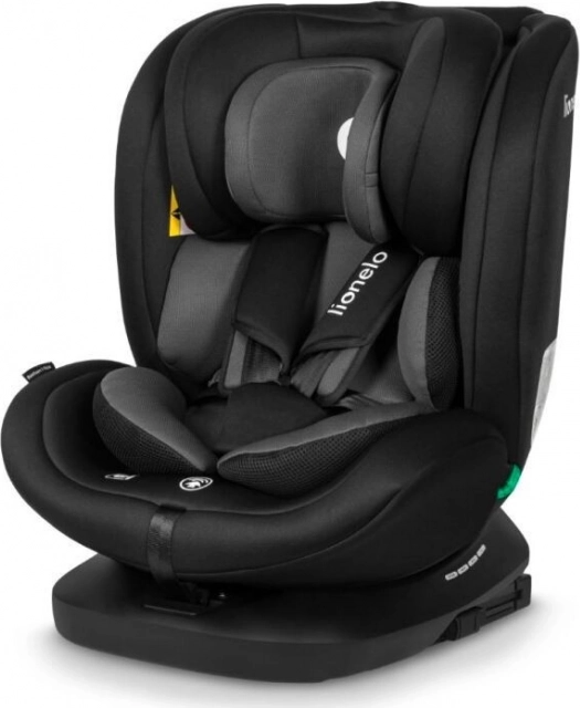 Seggiolino auto Bastiaan i-Size 40–150 cm – Nero grigio
