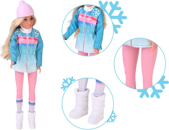 Abbigliamento invernale ricco di dettagli