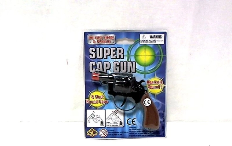 Pistola a capsula metallica per bambini