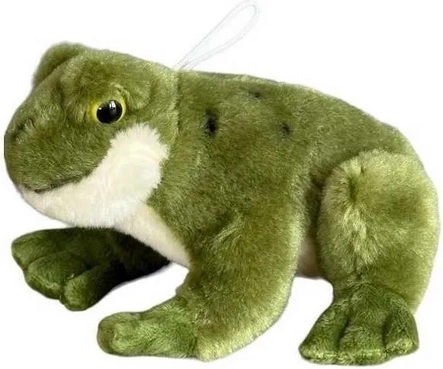 Rana di peluche Ziki 14 cm