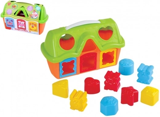 Inseritore stalla – casetta selezionatrice con animali e forme
