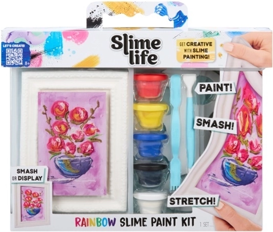 Slime Life Arts & Crafts set arcobaleno per dipingere con lo slime