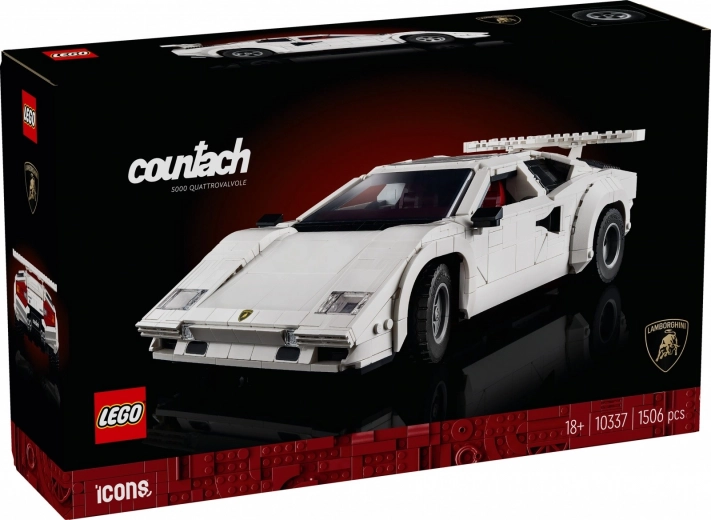 Set di costruzione Lamborghini Countach 5000 Quattrovalvole