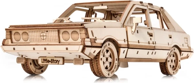 Little Story puzzle 3D in legno FSO Polonez 1500