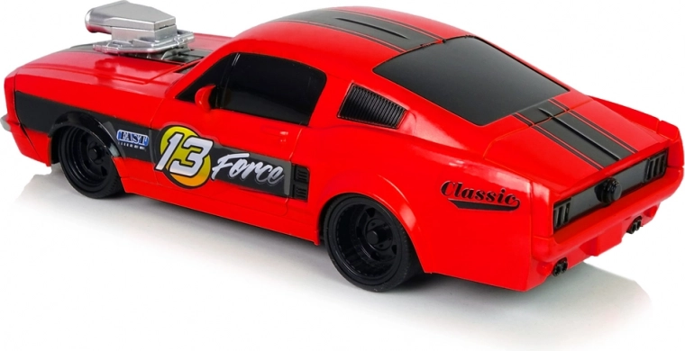 Design sportivo da muscle car