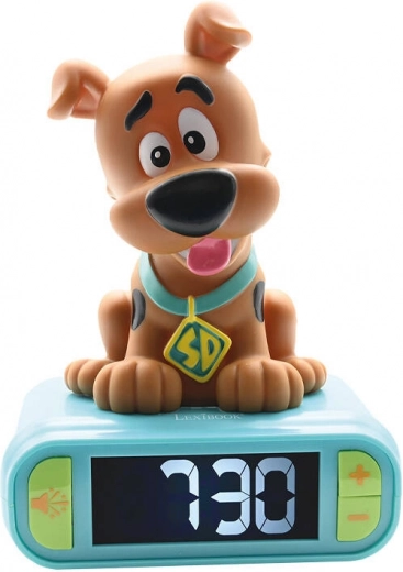 Sveglia con luce notturna 3D SCOOBY-DOO
