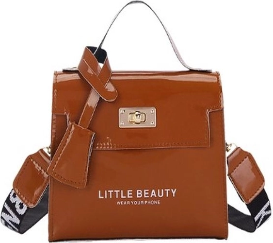 Borsa a tracolla marrone