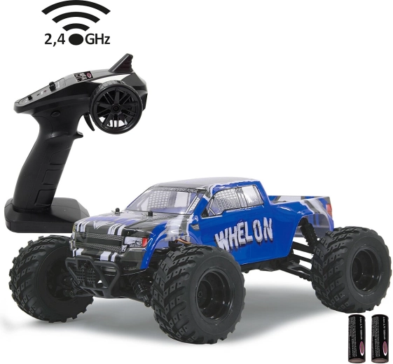 Jamara Whelon RC monster truck 4WD 1:12 2,4 GHz con batterie Li-Ion