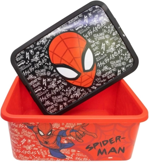 Motivo Spider-Man e pratica capacità di 13 litri