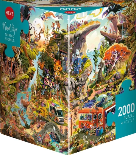 Puzzle Heye Racconti nordici da 2000 pezzi