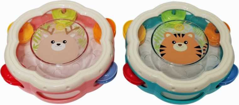 Tamburello per bambini con motivo animale