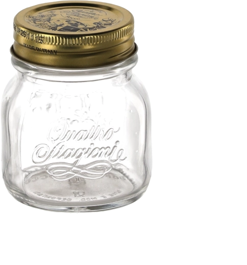 Vasetti per conserve 150 ml con coperchio a vite Ø 56 mm 4 stagioni (12 pz)