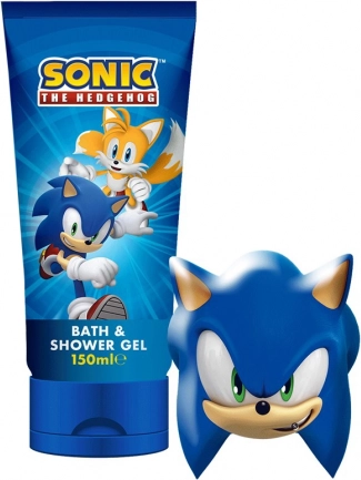 Sonic set regalo gel doccia e schiuma da bagno 150 ml con spruzzino per l’acqua