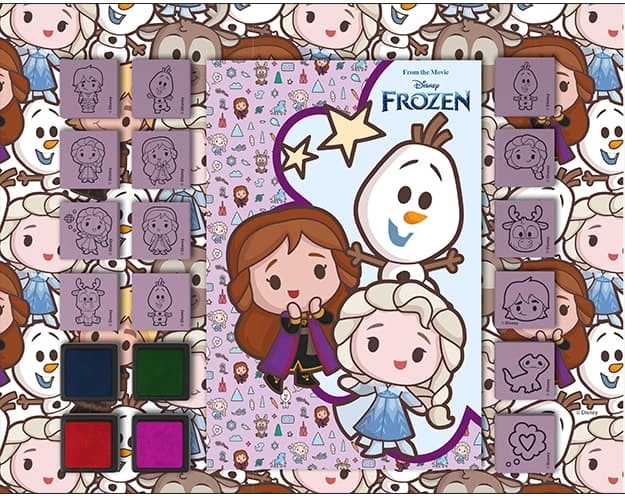 Divertente timbratura Frozen