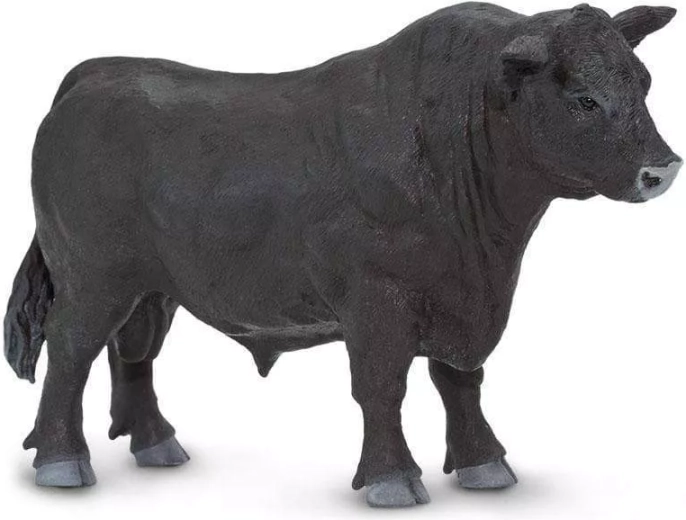 Safari Ltd. statuetta toro Angus - 1 pezzo