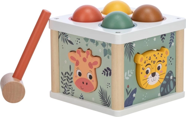 Martellare le palline con il martelletto