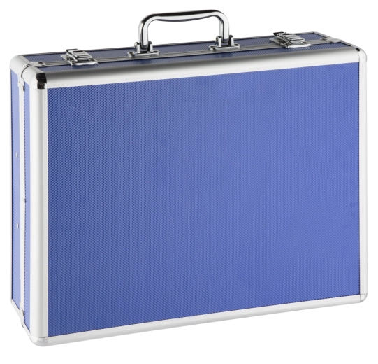 Valigetta metallica resistente per viaggi e casa