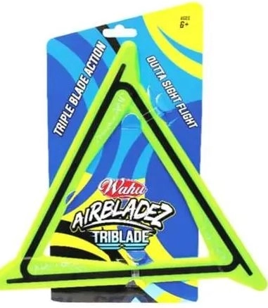 Wahu Phlatball TriBlade frisbee verde