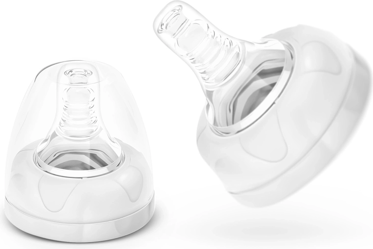 Inserto in silicone confortevole e tettarella dinamica