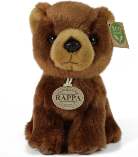 Orso di peluche marrone Rappa 18 cm Eco-Friendly