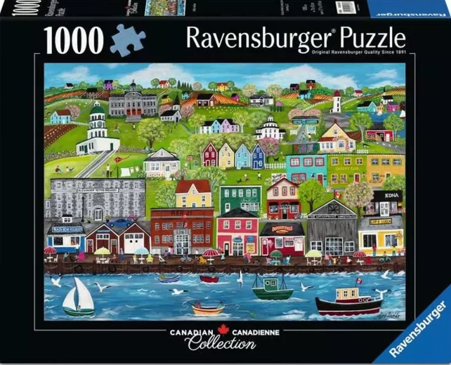 Puzzle Ravensburger Canadian Collection: Halifax Harbour 1000 pezzi
