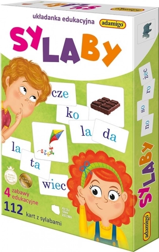 Puzzle educativo con sillabe