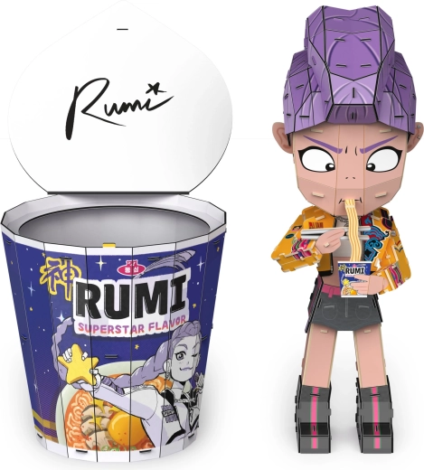 Bicchiere ramen nello stile della serie