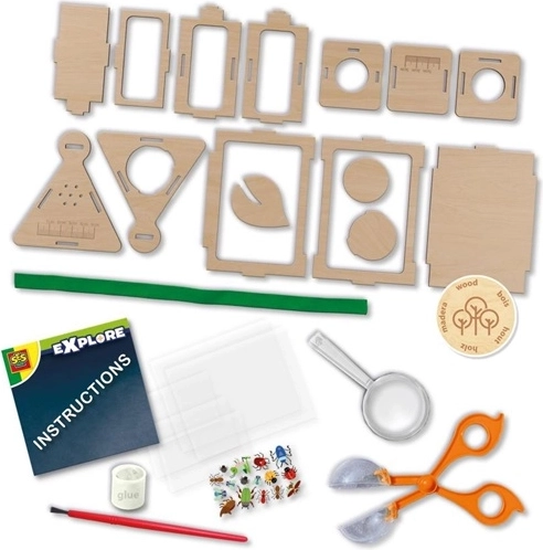 Due box di osservazione in legno da assemblare
