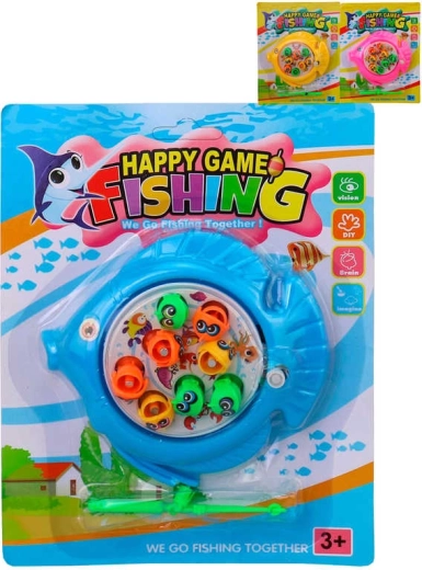 Pesca dei pesciolini – gioco da pesca per bambini a carica con canna da pesca
