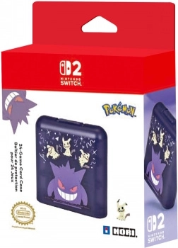 Custodia per schede di gioco per Nintendo Switch – 24 slot, Gengar & Mimikyu (HORI)