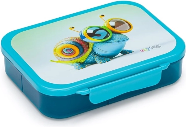 Portapranzo con scomparti Crazy Animals – lumaca