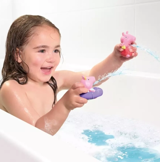 Divertimento spruzzante con una sola pressione