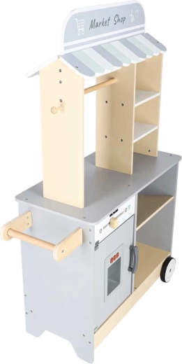 Bancarella mobile “Market Shop” su ruote