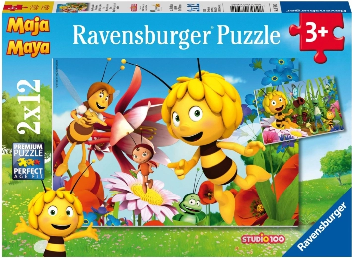 Puzzle Ravensburger Ape Maia 2x12 pezzi